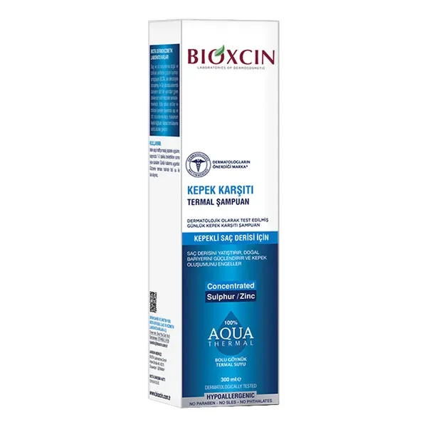 Bioxcin Aqua Thermal szampon przeciwłupieżowy 300 ml - Bioxcin
