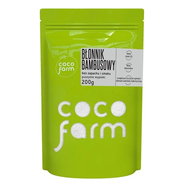 Błonnik bambusowy 200g [Coco Farm] - COCO FARM