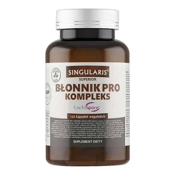 Błonnik Pro Kompleks 120 kapsułek [Singularis] - Singularis