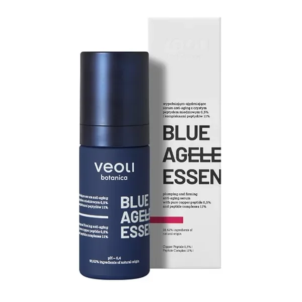 Blue Angeless Essence serum wypełniająco-ujędrniające z peptydami 30ml [Veoli Botanica] - Veoli Botanica