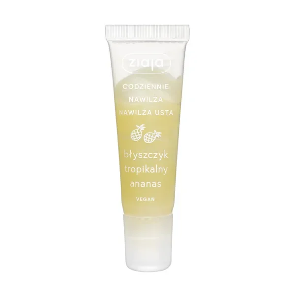 Błyszczyk do ust Tropikalny Ananas 12 ml [Ziaja] - Ziaja