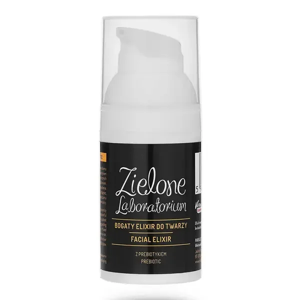 Bogaty elixir do twarzy z prebiotykiem 30 ml [Zielone Laboratorium] - Zielone Laboratorium