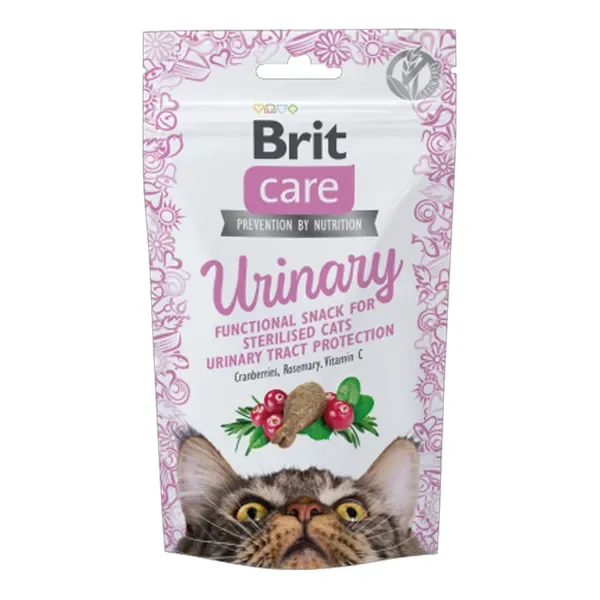 Brit Care Cat Snack Urinary przysmak dla kotów 50g - Brit