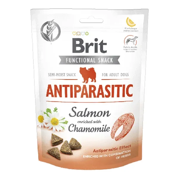 Brit Care Dog Functional Snack Antiparasitic Salmon 150g - Brit