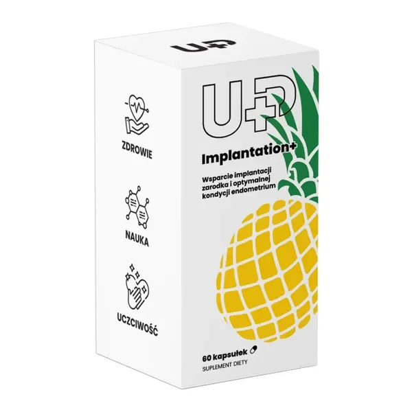 Bromelaina NAC Arginina Koenzym Q10 60 kapsułek [UP] - UP