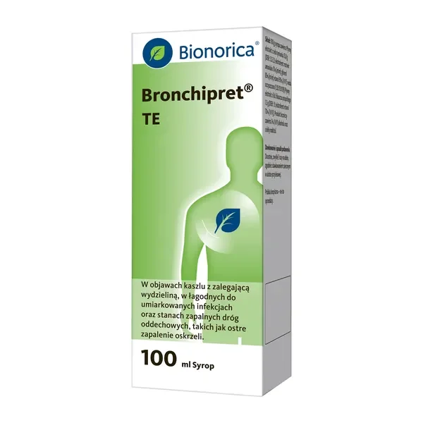 Bronchipret TE wyciąg z tymianku i bluszczu syrop 100ml [BIONORICA] - BIONORICA