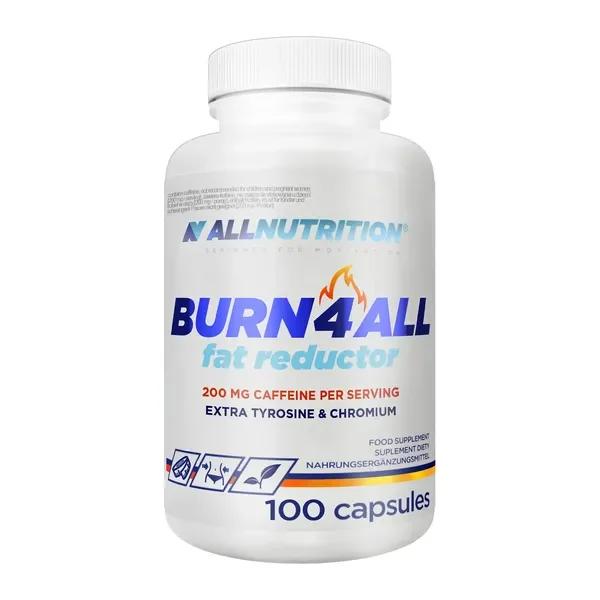 Burn 4 All Fat Reductor 100 kapsułek [ALLNUTRITION] - ALLNUTRITION