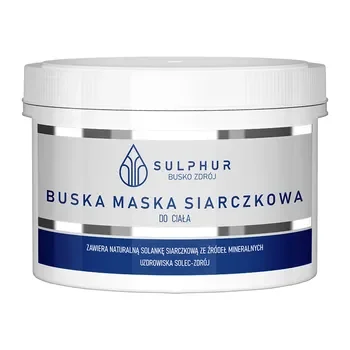 Buska maska siarczkowa do ciała 500g [SULPHUR ZDRÓJ] - SULPHUR ZDRÓJ