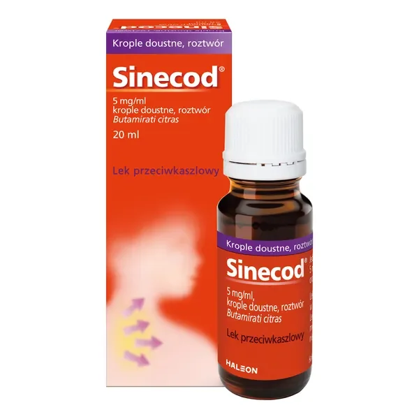 Butamirat 5 mg/ml 20 ml [Sinecod] - Sinecod