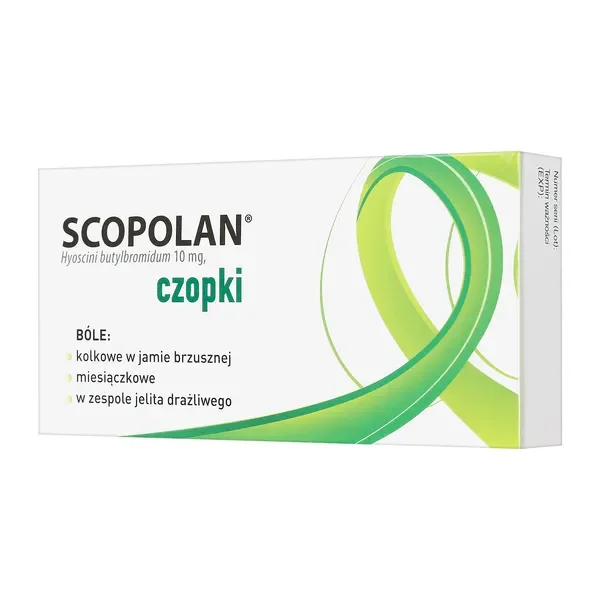 Butylobromek hioscyny 10 mg 6 czopków [Scopolan] - Scopolan
