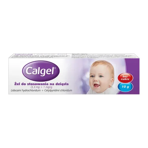 Calgel żel do stosowania na dziąsła 10g [McNeil] - MCNEIL C/O JOHNSON&JONHSON