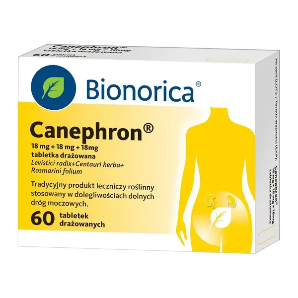 Canephron tabletki drażowane 60 szt. [BIONORICA] - BIONORICA