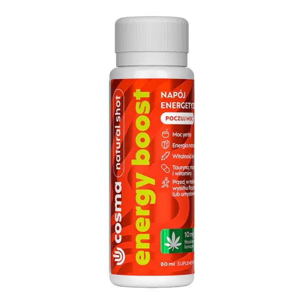 Cannabis Energy Boost płyn mango 80ml [Cosma Cannabis] - Cosma Cannabis