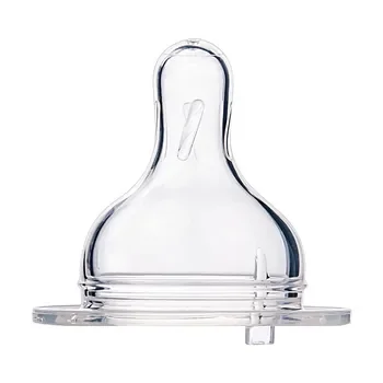 Canpol EasyStart silikonowy smoczek do butelek szerokich średni 6-12m 1szt - Canpol Sp. z o. o.