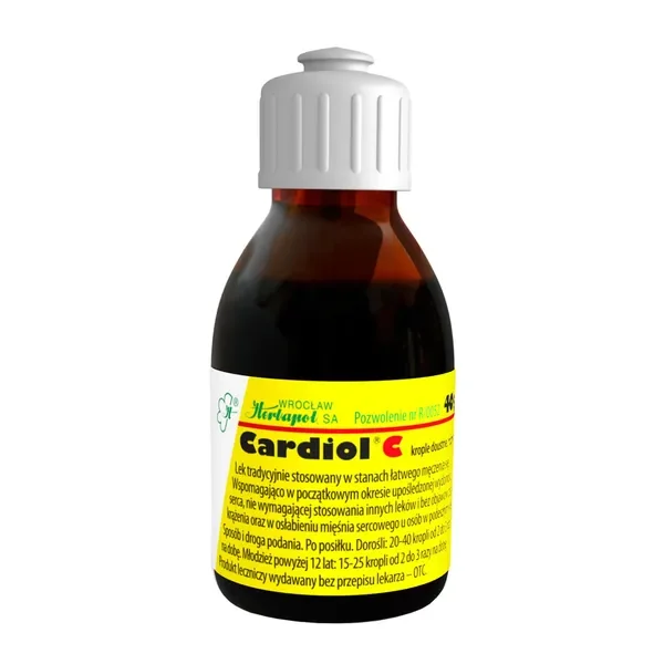 Cardiol C krople 40 g [HERBAPOL] - HERBAPOL
