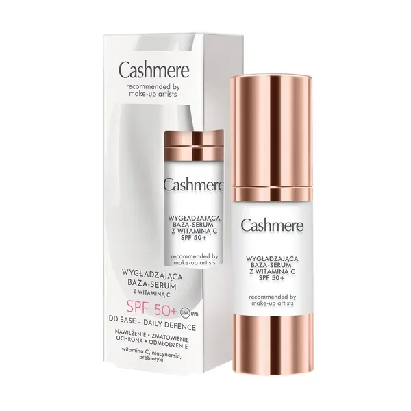 Cashmere DD wygładzająca baza-serum z witaminą C SPF50+ 30ml [Cashmere] - Cashmere
