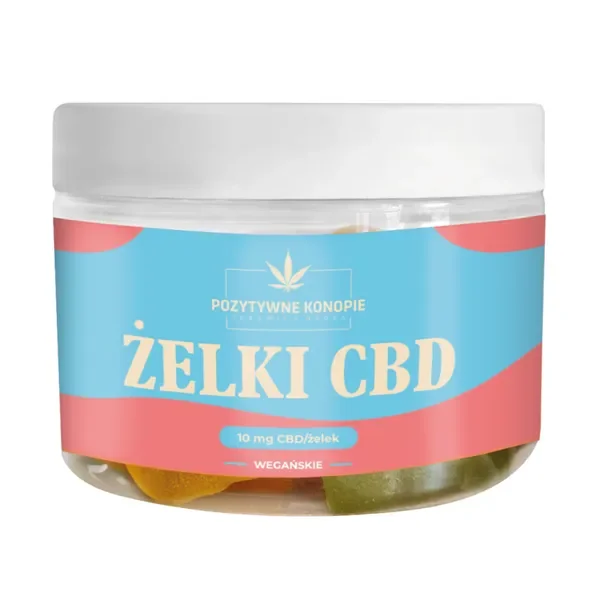 CBD 10 mg 30 żelek [Pozytywne konopie] - Pozytywne konopie