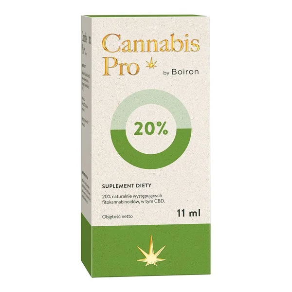 CBD 20mg + CBG 1mg olej 11ml [Cannabis Pro] - Cannabis Pro