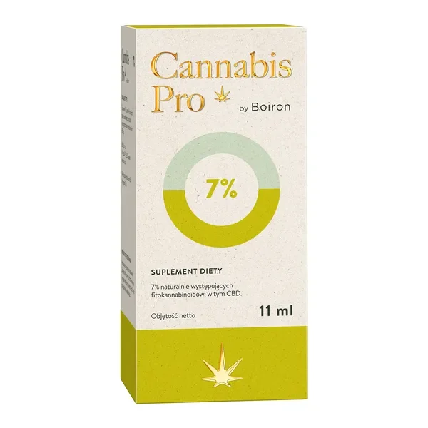 CBD 7mg + CBG 1mg olej 11ml [Cannabis Pro] - Cannabis Pro