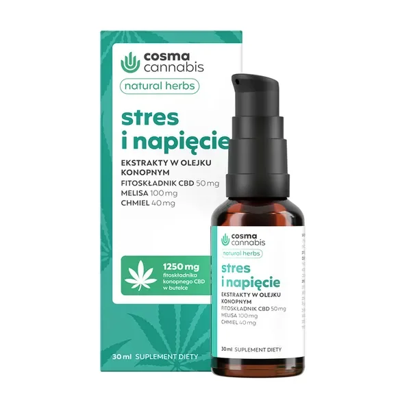 CBD 8,3 mg krople 30 ml [Natural Herbs] - Natural Herbs