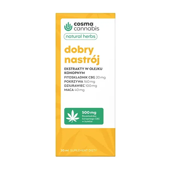 CBD Dobry Nastrój krople 30ml [Natural Herbs] - Natural Herbs