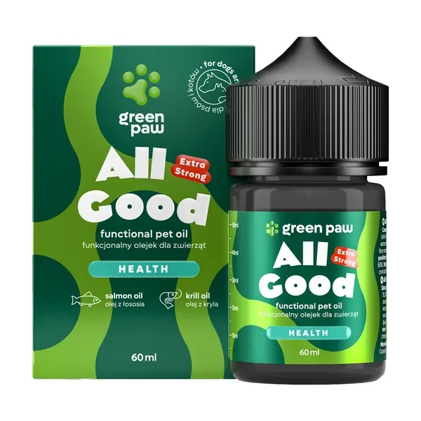 CBD i CBG funkcjonalny olejek 60 ml [Green Paw] - Green Paw