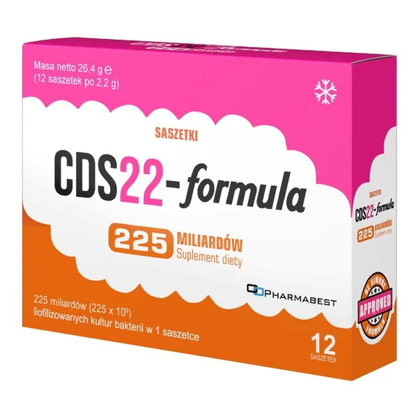 CDS22-formula 225 mld probiotyk 12 saszetek [CDS22] - CDS22