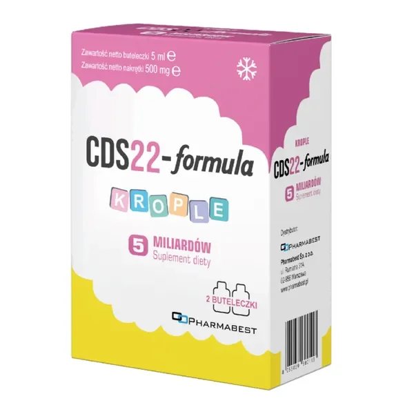 CDS22-formula 5 mld probiotyk krople 2x5ml [CDS22] - CDS22