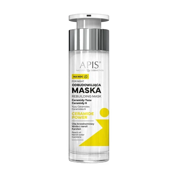 Ceramide Power odbudowująca maska na noc 50ml [Apis] - Apis