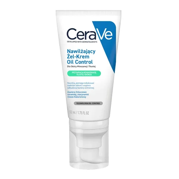 CeraVe Oil Control nawilżający żel-krem 52ml - CeraVe