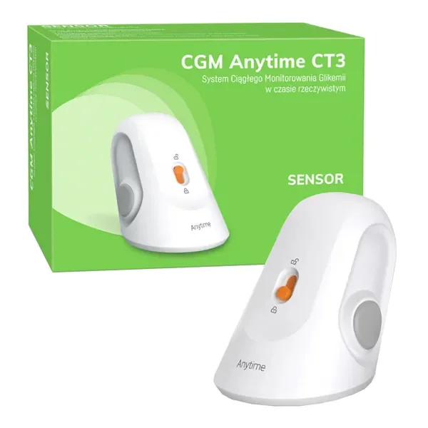 CGM Anytime CT3 system ciągłego monitorowania glikemii sensor 1 szt. - CGM Anytime CT3