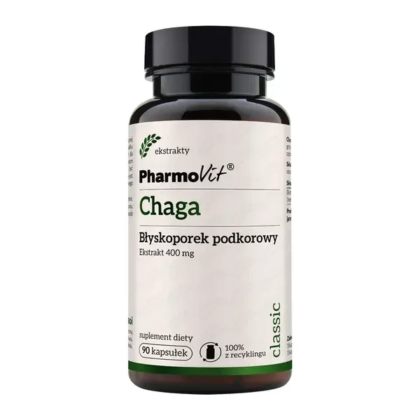 Chaga 400 mg 90 kapsułek [Pharmovit] - Pharmovit