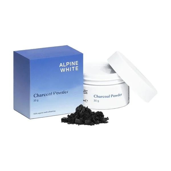Charcoal Powder proszek węglowy do wybielania zębów 30g [Alpine White] - Alpine White