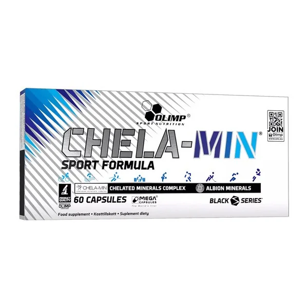 Chela-Min Sport Formuła minerały 60 kapsułek [Olimp] - Olimp Sport Nutrition