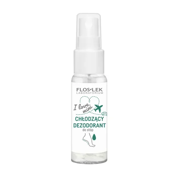 Chłodzący dezodorant do stóp 30ml [FlosLek I love mini] - FlosLek Laboratorium