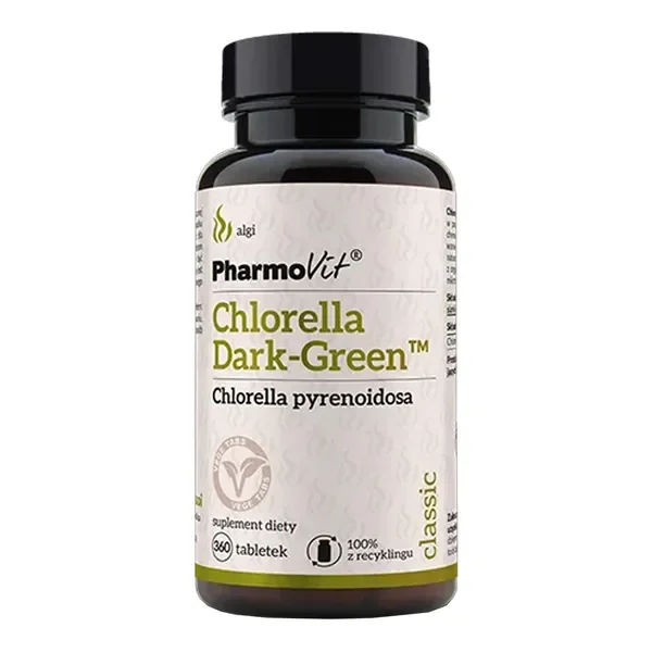 Chlorella 1500 mg 360 tabletek [Pharmovit] - Pharmovit