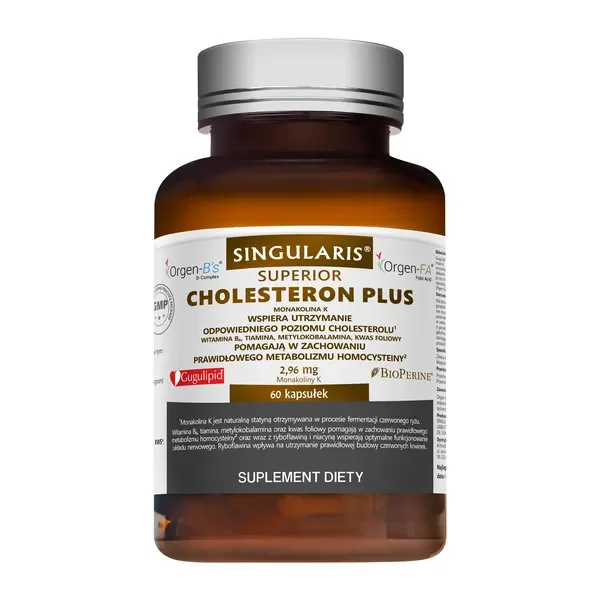 Cholesteron Plus Superior 60 kapsułek [Singularis] - Singularis