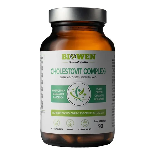 Cholestovit Complex+ 90 kapsułek [Biowen] - Biowen
