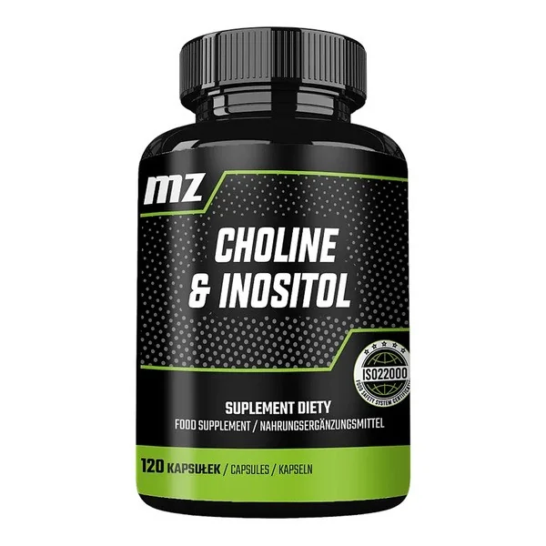 Cholina & Inozytol 700mg/500mg 120 kapsułek [MZ] - MZ