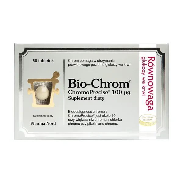 Chrom 100 µg 60 tabletek [Pharma Nord] - Pharma Nord