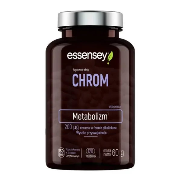 Chrom 200 µg 120 kapsułek [Essensey] - Essensey