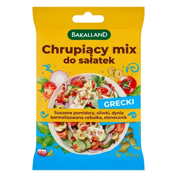 Chrupiący mix do sałatek grecki 100g [Bakalland] - Bakalland