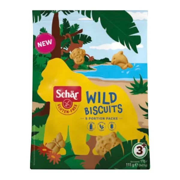 Ciastka zwierzątka bezglutenowe 115g [Schar] - Schar