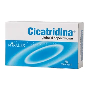 Cicatridina globulki dopochwowe 10 szt. [FARMA-DERMA] - FARMA-DERMA