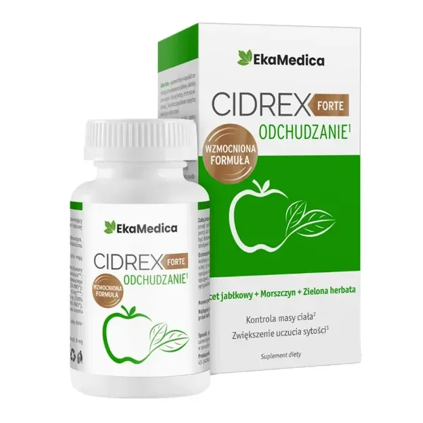 Cidrex Forte 100 µg chromu 60 kapsułek [EkaMedica] - EkaMedica