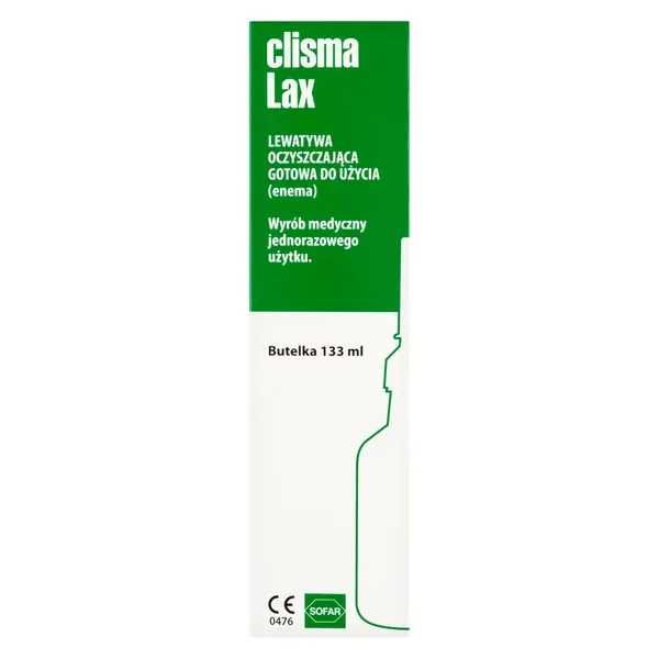 Clisma Lax wlewka doodbytnicza 133 ml [SOFAR] - SOFAR