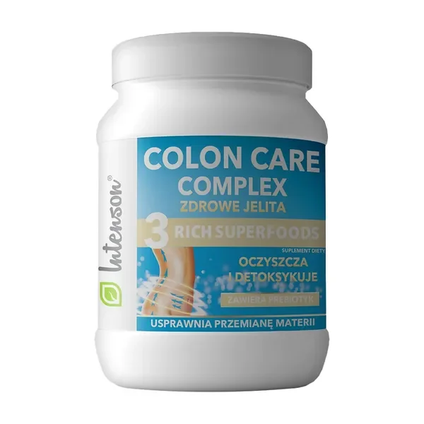 Colon Care Complex błonnik bambusowy z babką jajowatą 200g [Intenson] - Intenson