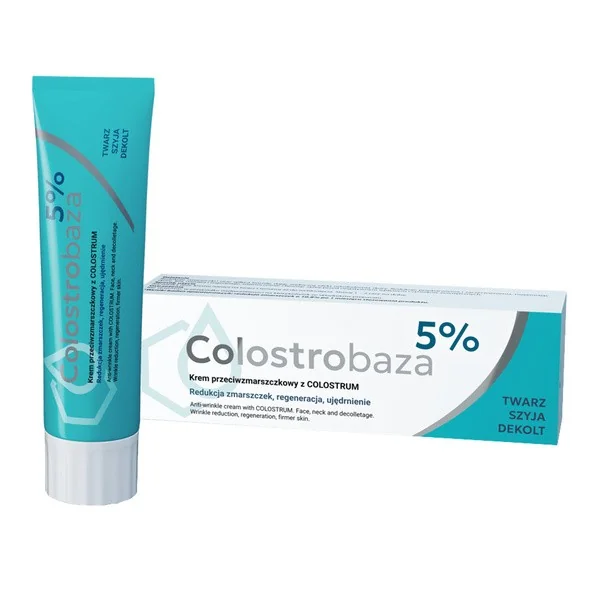 Colostrobaza 5% krem przeciwzmarszczkowy z colostrum 30g [Colostrobaza] - Colostrobaza