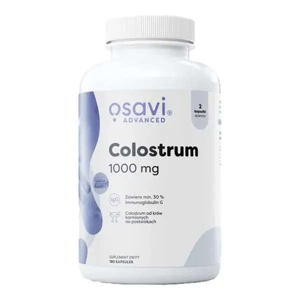 Colostrum 1000 mg 180 kapsułek [Osavi] - Osavi