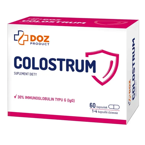 Colostrum 233mg 60 kapsułek [DOZ PRODUCT] - DOZ PRODUCT